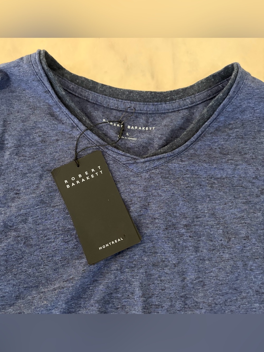 Robert Barakett Luxury Soft Crew Neck T-Shirt. - Picture 4 of 9